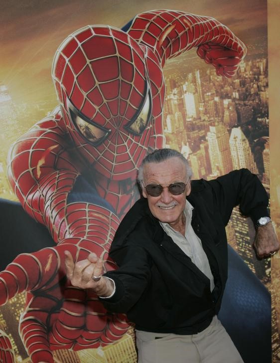 © Reuters. Stan Lee, criador do Homem-Aranha