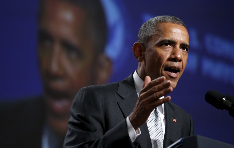 © Reuters. Obama speaks at Mayors Conference in  San Francisco