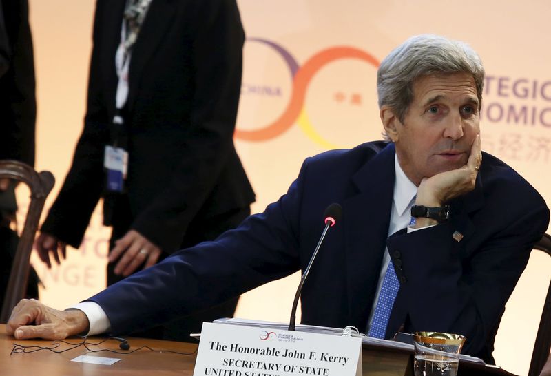 © Reuters. Secretary of State John Kerry attends US-China Strategic and Economic Dialogue 