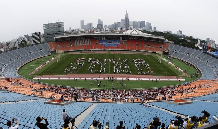 © Reuters. No hay decisión sobre estadio Olímpico de Japón pero aún gana diseño original