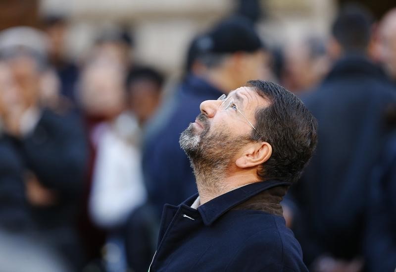 © Reuters. Il sindaco di Roma Ignazio Marino 