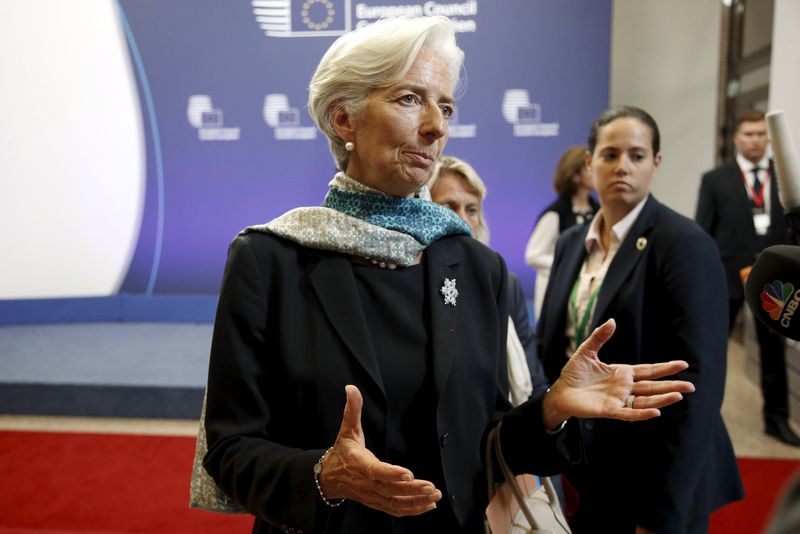 © Reuters. El plan griego no puede basarse sólo en promesas sobre impuestos, dice Lagarde del FMI