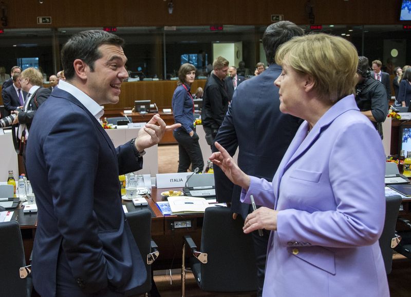 © Reuters. Tsipras se reunirá con Merkel y Hollande el viernes 