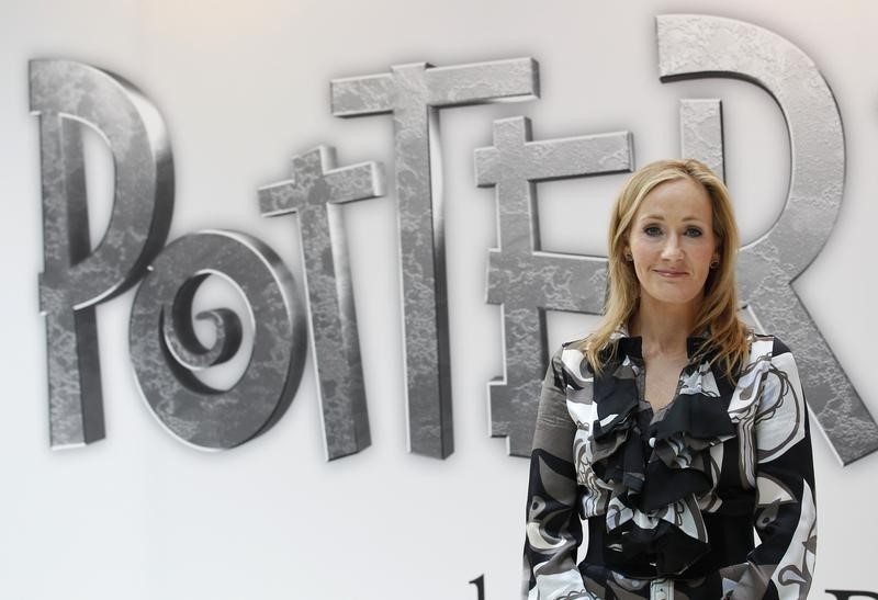 © Reuters. Autora britânica JK Rowling, criadora da série de livros Harry Potter