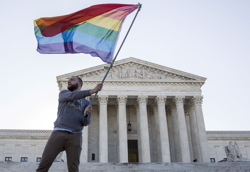 © Reuters. El Tribunal Supremo de EEUU falla a favor del matrimonio gay en todo el país