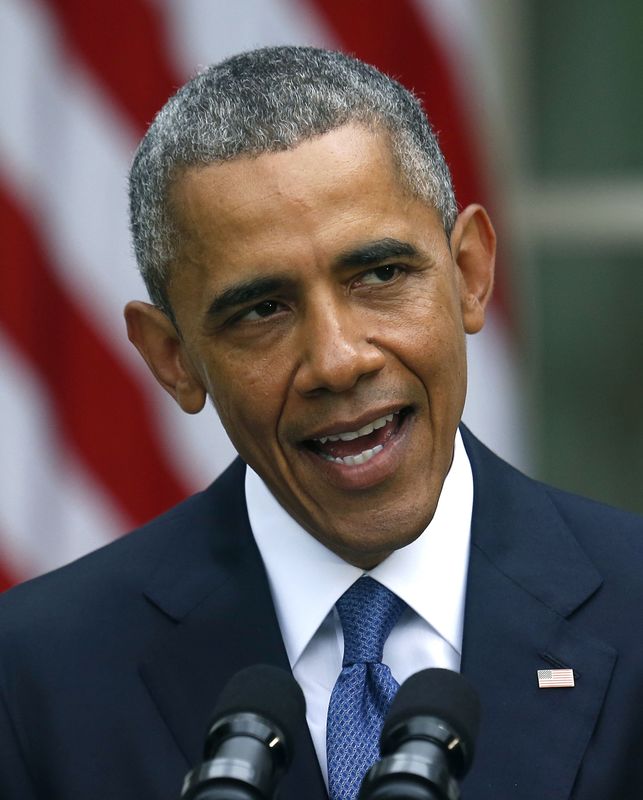 © Reuters. Presidente dos EUA, Barack Obama, fala sobre decisão da Suprema Corte 