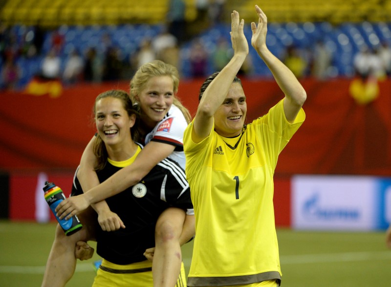 © Reuters. Soccer: Women's World Cup-France at Germany