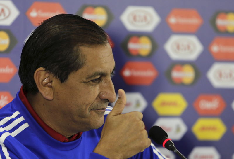 © Reuters. El entrenador de Paraguay dice que llegan en su mejor momento para jugar con Brasil