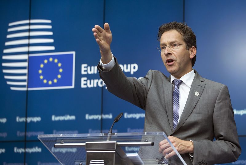 © Reuters. Grecia "cerró la puerta" a seguir con negociaciones: Dijsselbloem de Eurogrupo