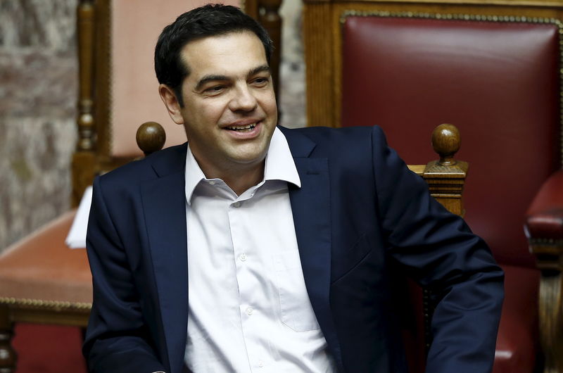 © Reuters. Grecia quiere continuar negociaciones de deuda basadas en sus propuestas