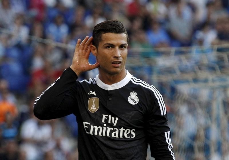 © Reuters. رونالدو يؤكد: أنا سعيد في ريال مدريد