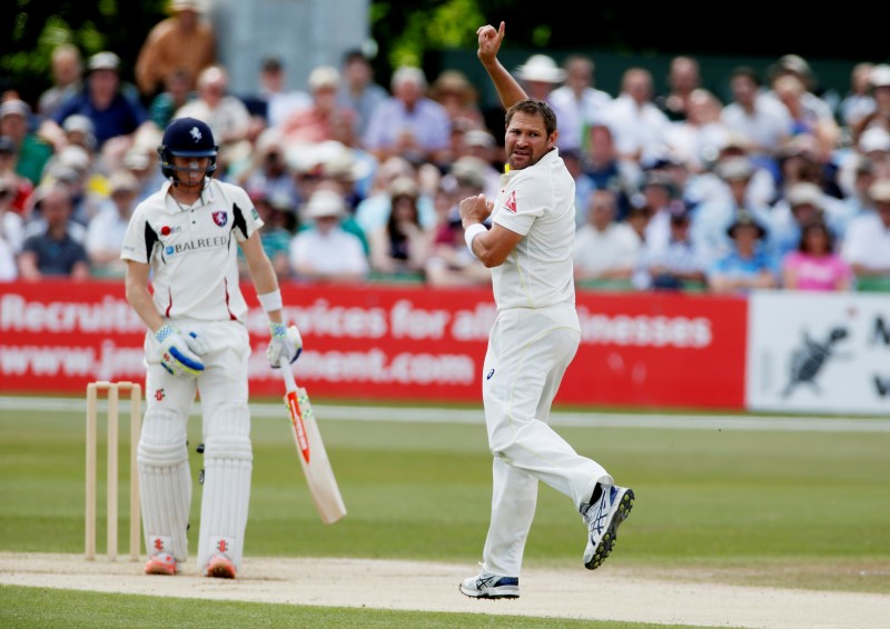 © Reuters. Kent v Australia