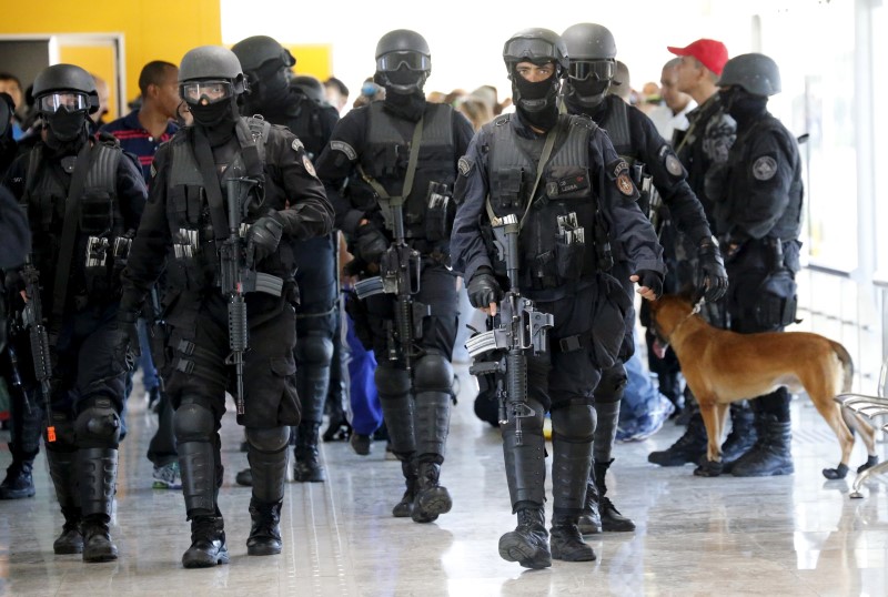 © Reuters. Francia y Brasil compartirán información antiterrorismo antes de los JJOO de Río de Janeiro 2016