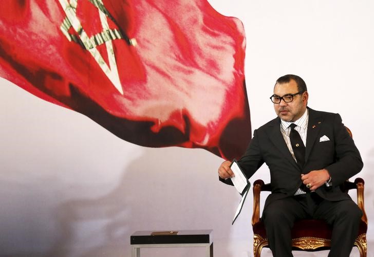 © Reuters. العاهل البلجيكي يطلب من ملك المغرب التعاون في المجال الأمني