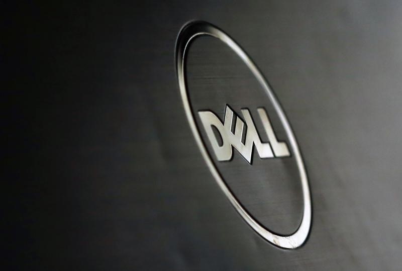 © Reuters. A Dell logo is seen in this illustration picture taken in Sarajevo