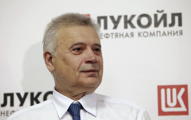 © Reuters. Глава Лукойла Вагит Алекперов в Буденновске