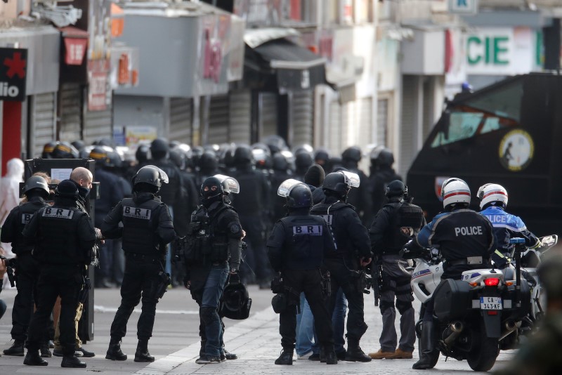 © Reuters. Una fuente policial informa de una toma de rehenes en Francia