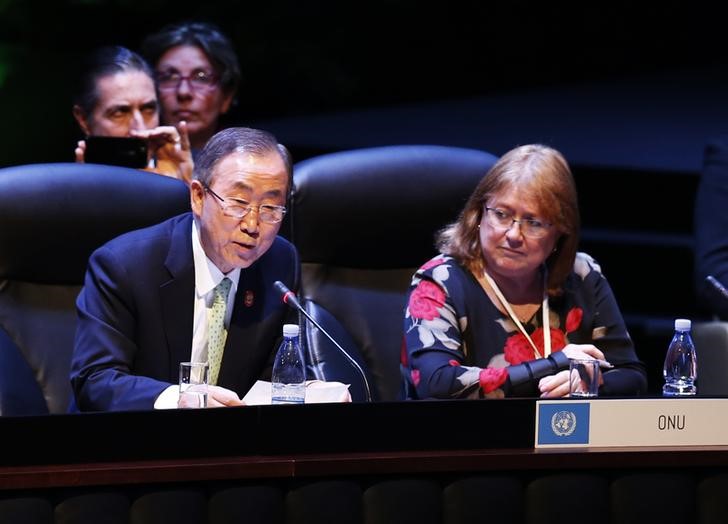 © Reuters. Chefe de gabinete da ONU, Susana Malcorra, em Havana