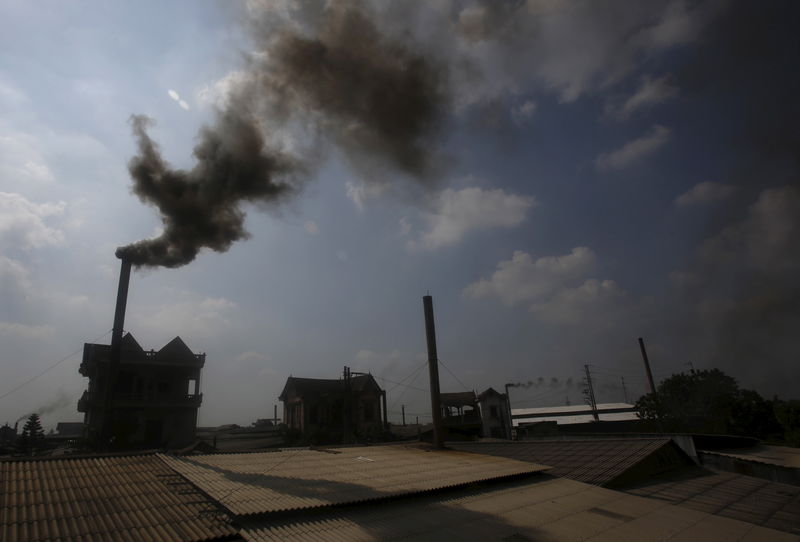 © Reuters. دراسة: توقف زيادة الانبعاثات الكربونية خلال عام 
