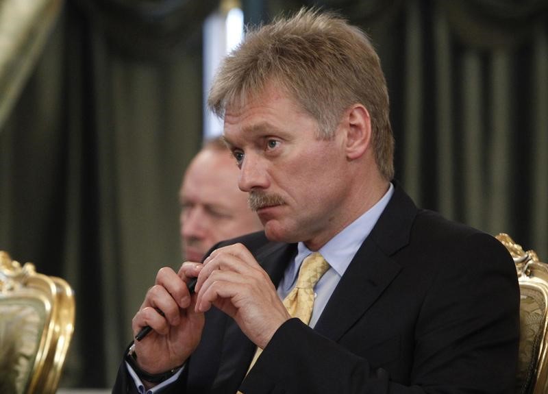 © Reuters. Porta-voz do Kremlin, Dmitry Peskov, em Moscou