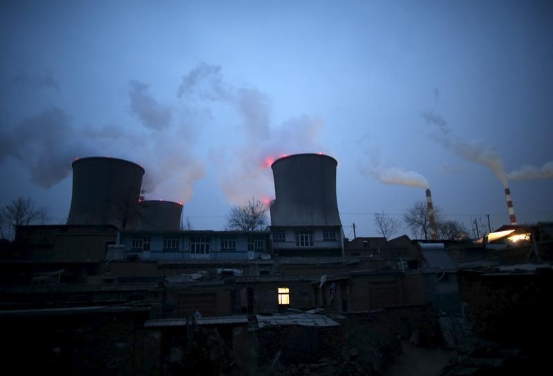 © Reuters. الصين تخفض الانبعاثات في قطاع الطاقة بنسبة 60% بحلول 2020