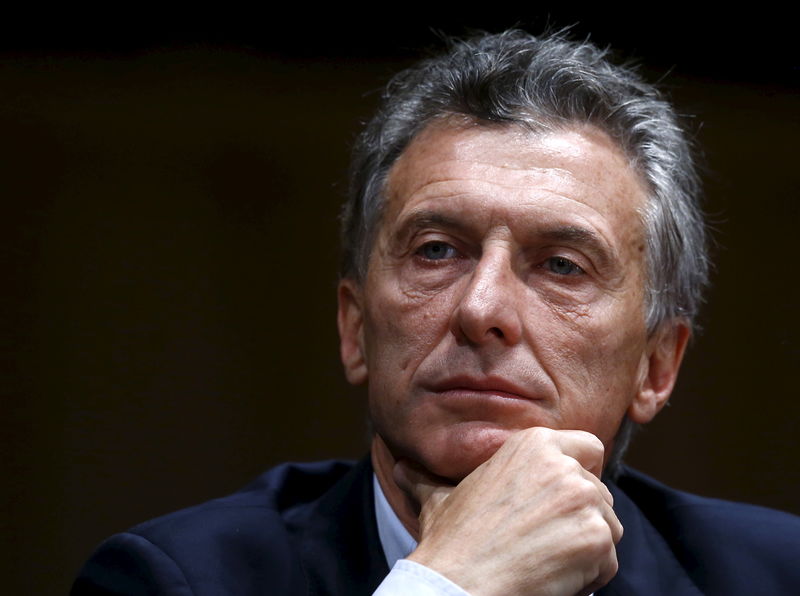 © Reuters. Argentina podría cerrar acuerdo con fondos buitre en 2016 - Macri