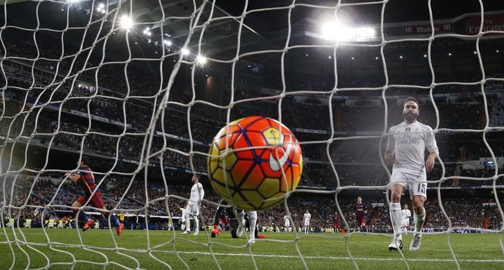 © Reuters. Mediapro retransmitirá el grueso de partidos de fútbol las próximas temporadas