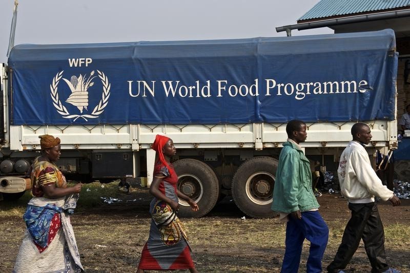 © Reuters. الامم المتحدة: القضاء على الجوع "مستحيل" دون مواجهة تغير المناخ