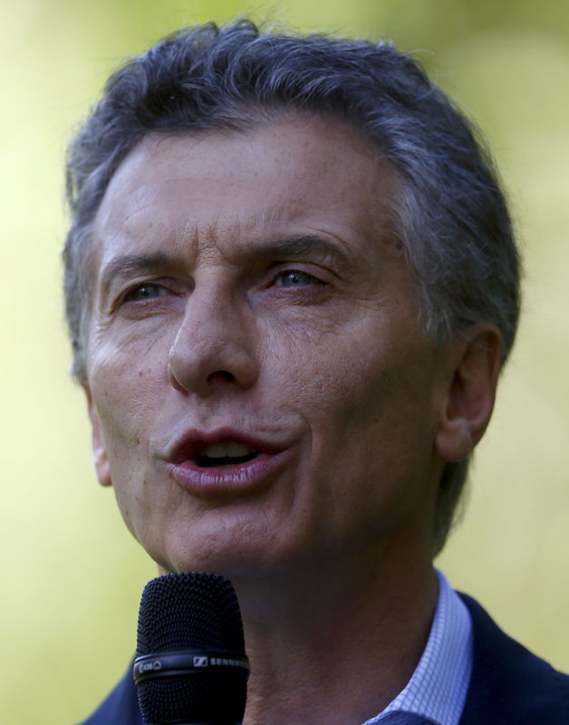 © Reuters. Presidente eleito da Argentina, Maurício Macri, em Buenos Aires