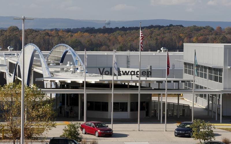 © Reuters. The Volkswagen Chattanooga Assembly Plant in Chattanooga