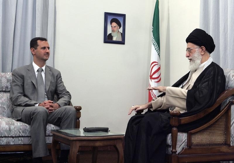 © Reuters. مستشار لخامنئي: مستقبل الأسد "الخط الأحمر" لإيران