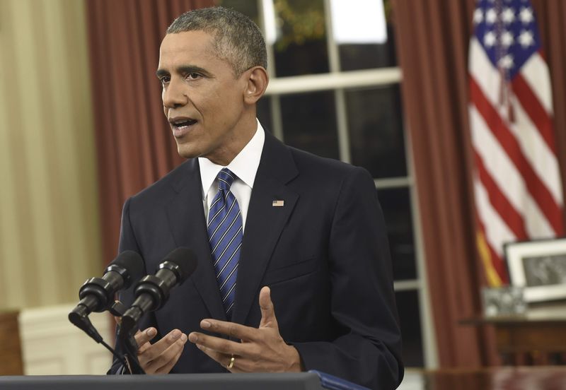 © Reuters. أوباما يقول إن حادث سان برناردينو "مرحلة جديدة" من الإرهاب