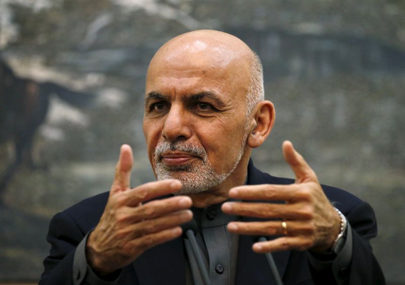 © Reuters. الرئيس الأفغاني يؤكد حضوره محادثات في باكستان