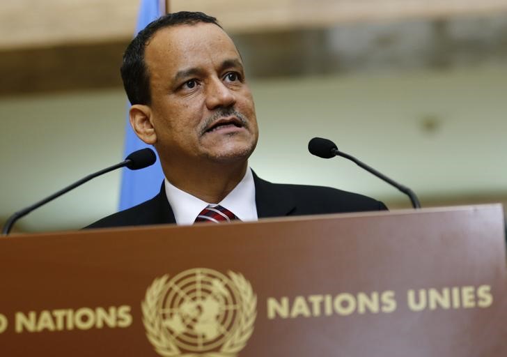© Reuters. محادثات سلام يمنية تبدأ في 15 ديسمبر تزامنا مع وقف لإطلاق نار 