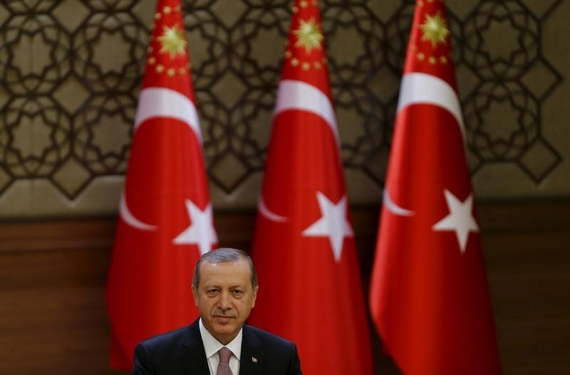 © Reuters. وكالة: تركيا تحتجز 18 شخصا يعتقد أنهم أنصار لخصم إردوغان