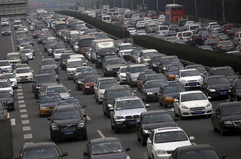 © Reuters. ارتفاع مبيعات السيارات في الصين في نوفمبر 17.6%