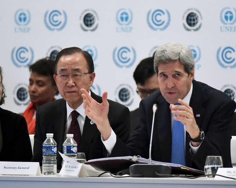 © Reuters. كيري يقول إنه يتوقع اجتماعا دوليا بشأن سوريا يوم 18 ديسمبر