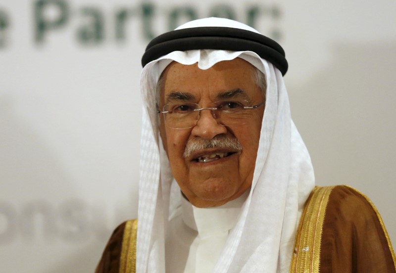 © Reuters. Saudi Arabia's Oil Minister Ali al-Naimi attends Mining & Minerals Exhibition & Conference in Riyadh