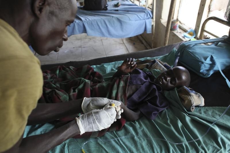 © Reuters. تراجع وفيات الملاريا مع تقدم العلاج في افريقيا