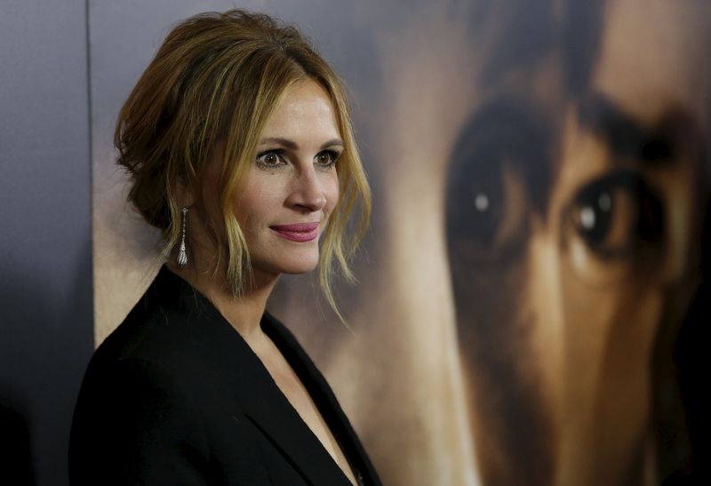 © Reuters. Atriz Julia Roberts na pré-estreia de 