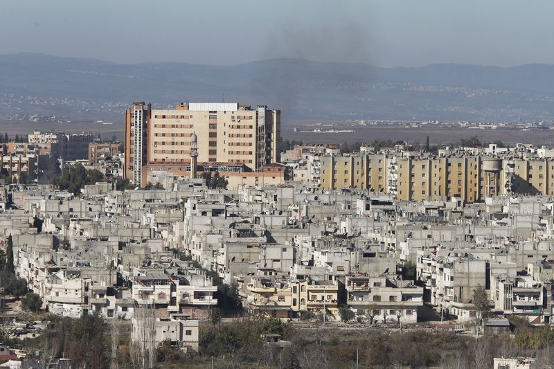 © Reuters. المعارضة السورية تتفق على تشكيل فريق للإعداد لمحادثات السلام