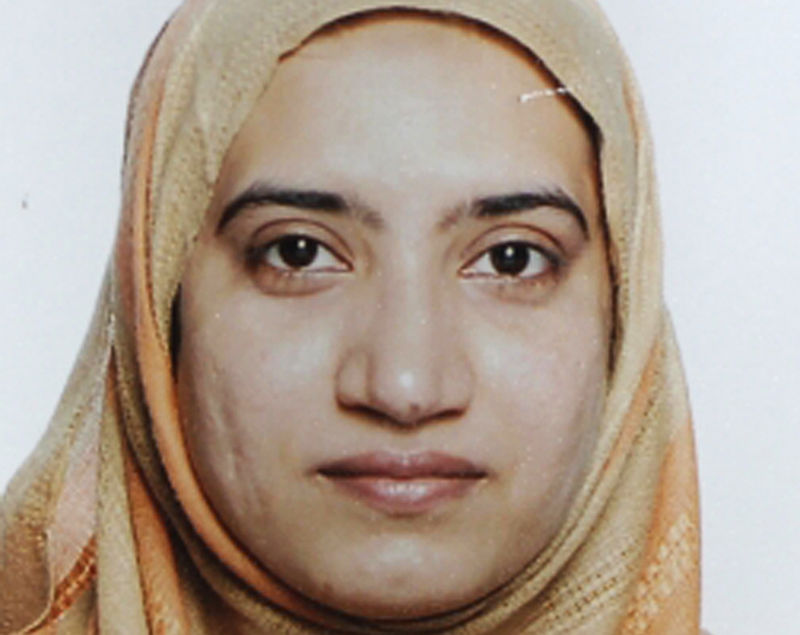 © Reuters. Tashfeen Malik is pictured in this undated handout photo