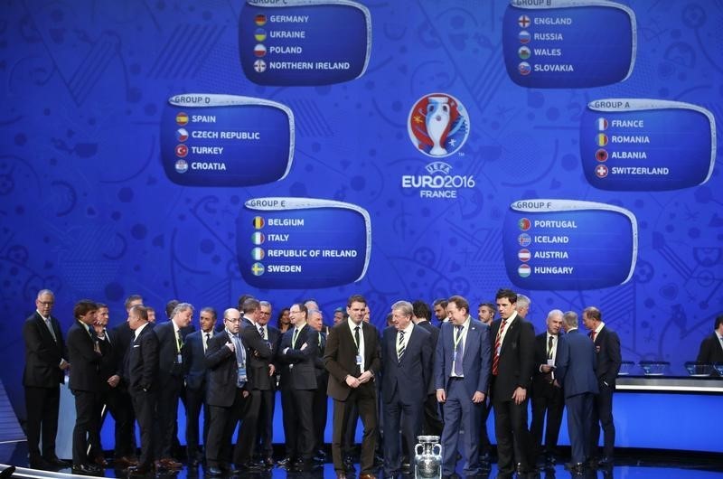 © Reuters. اسبانيا حاملة اللقب تواجه التشيك وتركيا وكرواتيا في بطولة أوروبا