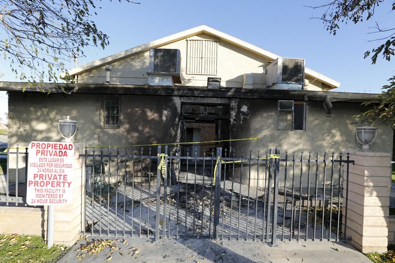 © Reuters. صحيفة: اعتقال رجل للاشتباه بضلوعه في حريق بمسجد في كاليفورنيا