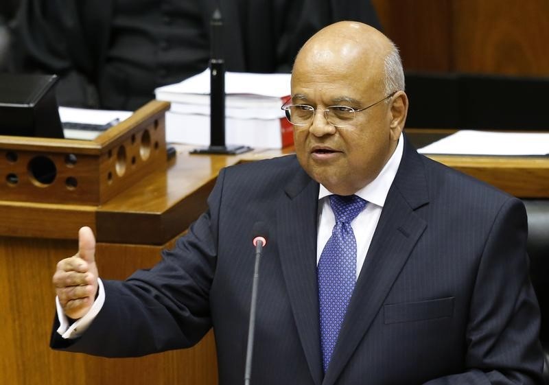 © Reuters. رئيس جنوب افريقيا يعين ثالث وزير للمالية خلال اسبوع