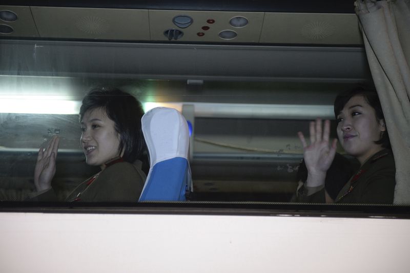 © Reuters. الصين تريد مواصلة التبادل الثقافي مع كوريا الشمالية بعد إلغاء حفل موسيقي