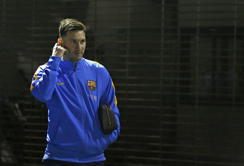 © Reuters. Una juez de Barcelona archiva una causa por fraude fiscal contra Messi 