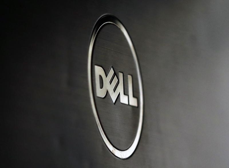 © Reuters. A Dell logo is seen in this illustration picture taken in Sarajevo