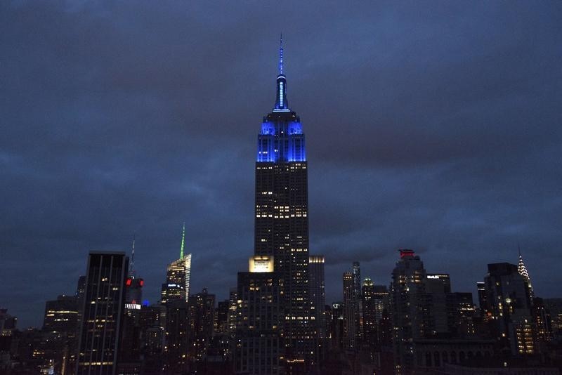 © Reuters. New York, l'Empire State Building