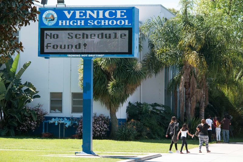 © Reuters. Todos los colegios de Los Ángeles, cerrados por una amenaza